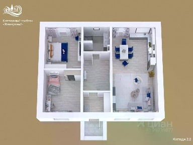 Продается 1-этажный дом, 103 м²