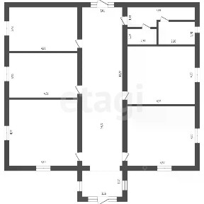 Продается 1-этажный дом, 165,1 м²