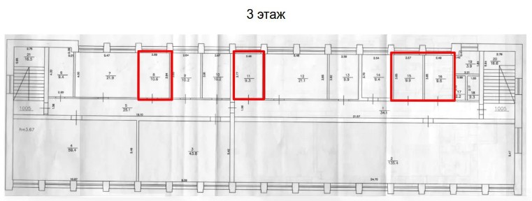 Сдается помещение свободного назначения, 9,6 м²