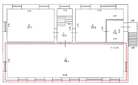 Сдается помещение свободного назначения, 78,4 м²