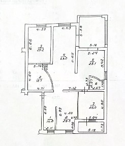 Продается 4-комн. квартира, 209,6 м²