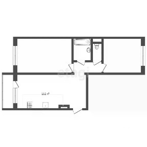 Продается 2-комн. квартира, 66,3 м²