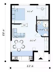 Продается 2-комн. квартира, 45,6 м²