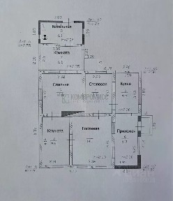 Продается 1-этажный дом, 70,2 м²