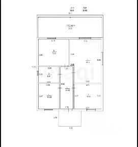 Продается 1-этажный дом, 115 м²