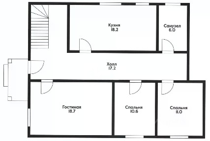 Продается 2-этажный дом, 214,9 м²