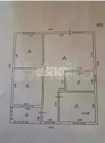 Продается 1-этажный дом, 90 м²