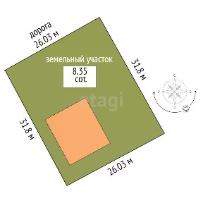 Продается 2-этажный дом, 217,4 м²