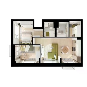 Продается 2-комн. квартира, 55 м²