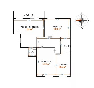 Продается 3-комн. квартира, 105 м²