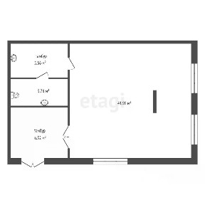 Продается офис, 57 м²