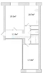 Продается 2-комн. квартира, 65,8 м²