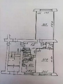Продается 2-комн. квартира, 46,5 м²