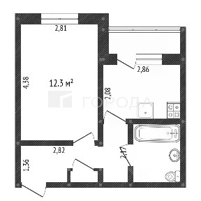 Продается 1-комн. квартира, 29 м²