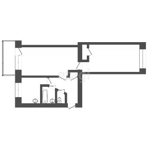 Продается 2-комн. квартира, 43,6 м²