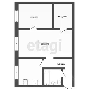 Продается 2-комн. квартира, 43,1 м²