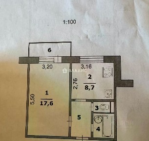 Продается 1-комн. квартира, 34 м²