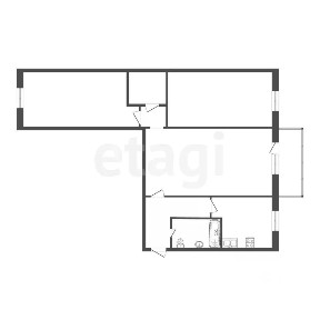 Продается 3-комн. квартира, 58,3 м²