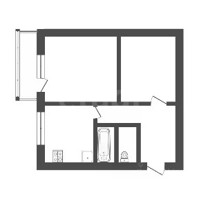 Продается 2-комн. квартира, 48,6 м²