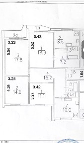 Продается 3-комн. квартира, 72 м²