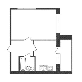 Сдается 1-комн. квартира, 53,3 м²