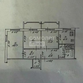 Продается 3-комн. квартира, 80,9 м²
