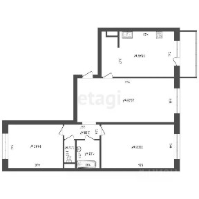 Продается 3-комн. квартира, 86,7 м²