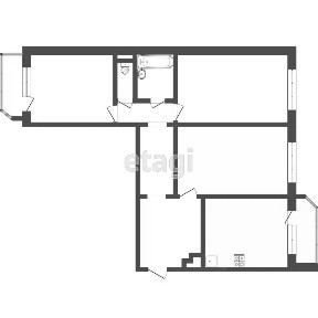Продается 3-комн. квартира, 92,5 м²