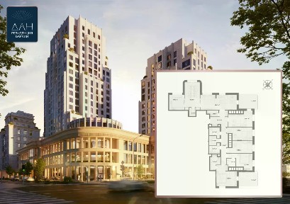 Продается 1-комн. квартира, 89,43 м²