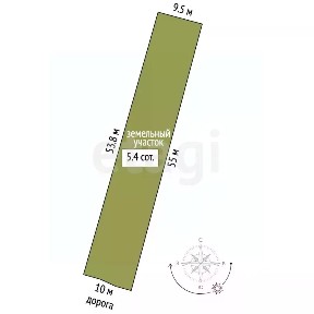 Продается участок, 5,36 сот.