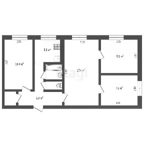 Продается 4-комн. квартира, 61,4 м²
