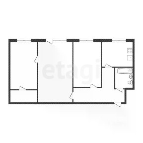 Продается 3-комн. квартира, 54 м²
