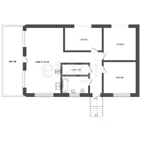 Продается 1-этажный дом, 110,7 м²