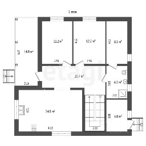 Продается 2-этажный дом, 205 м²