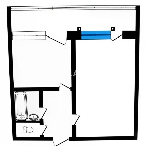 Продается 1-комн. квартира, 33,8 м²