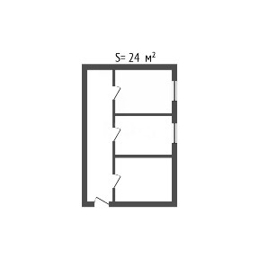 Продается 1-комн. квартира, 24 м²