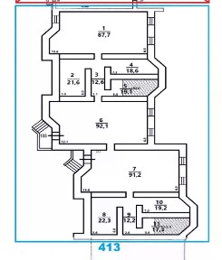Продается помещение свободного назначения, 413 м²