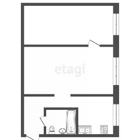 Продается 2-комн. квартира, 42 м²