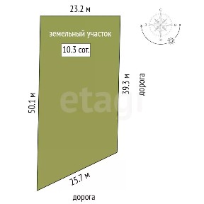 Продается участок, 10 сот.