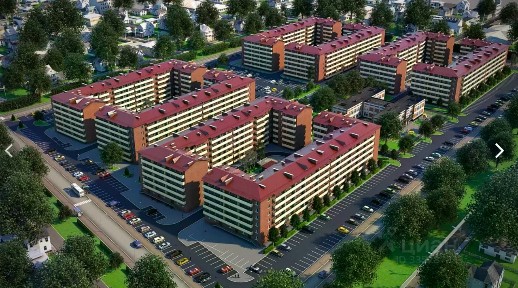 Продается 1-комн. квартира, 54,1 м²