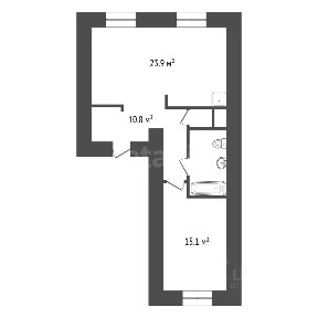Продается 2-комн. квартира, 56,1 м²