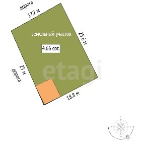 Продается 1-этажный дом, 39,9 м²
