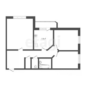 Продается 3-комн. квартира, 73,9 м²