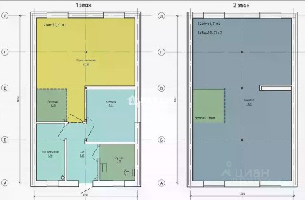 Продается 2-этажный дом, 116,5 м²