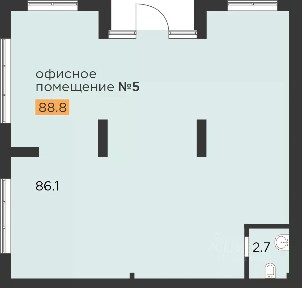 Сдается помещение свободного назначения, 89 м²
