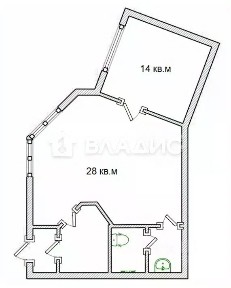 Сдается помещение свободного назначения, 56,6 м²
