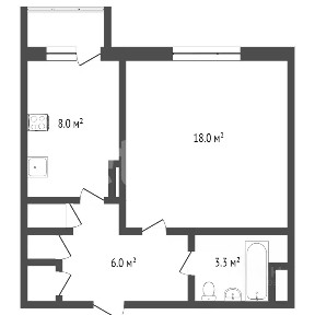 Продается 1-комн. квартира, 37,4 м²