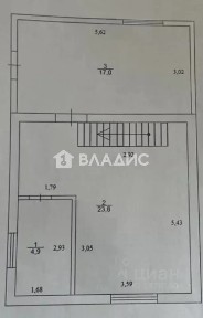 Продается 2-этажный дом, 68,4 м²