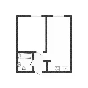 Продается 1-комн. квартира, 33,2 м²