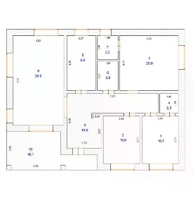 Продается 1-этажный дом, 136 м²